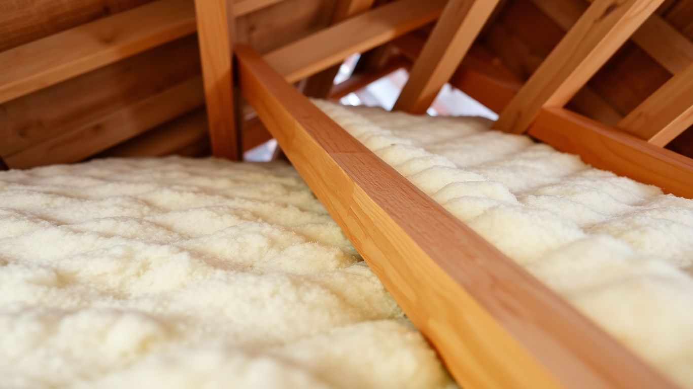 Zwischensparrendämmung im Dachstuhl